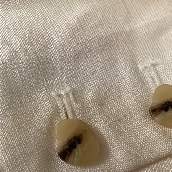 Oversized Cream Soft Linen Blend Long Blazer Dress NWOT Zara H&M Mango - Picture 13 of 14